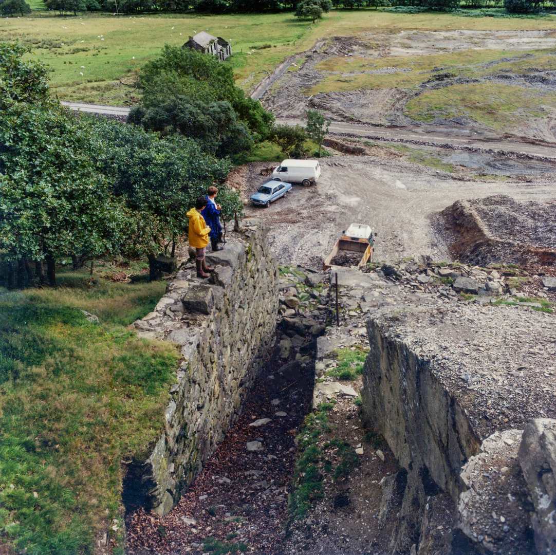 Destruction of Abbey Consols Mid Wales